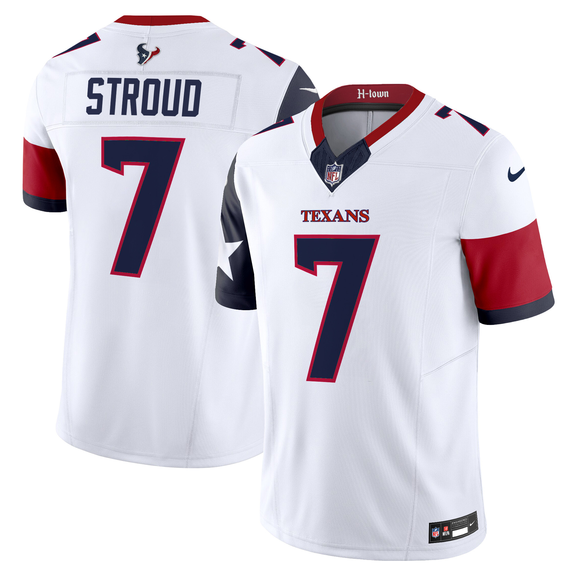 Men's Houston Texans 2024 Vapor Limited Jersey V5 - All Stitched - Image 28