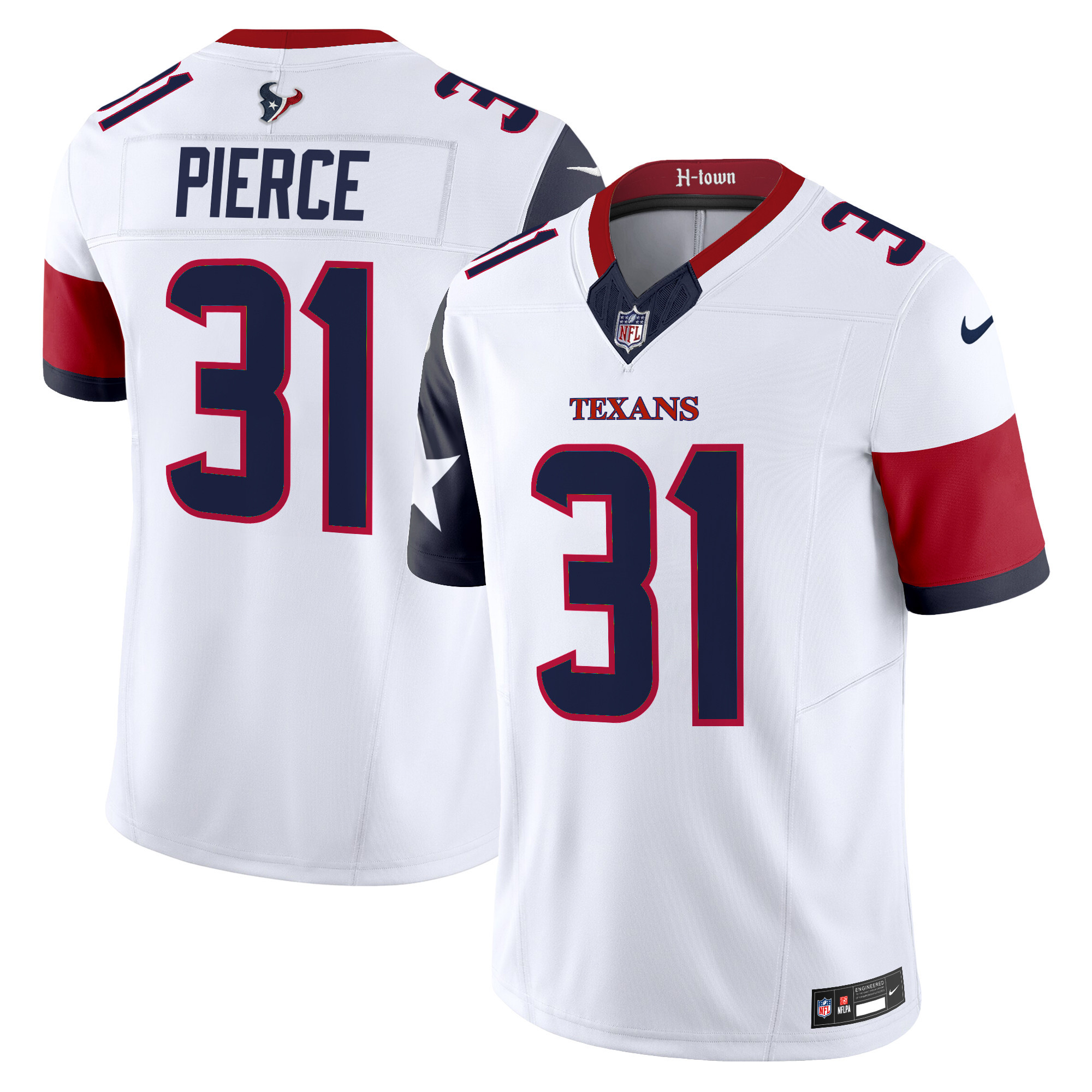 Men's Houston Texans 2024 Vapor Limited Jersey V5 - All Stitched - Image 34