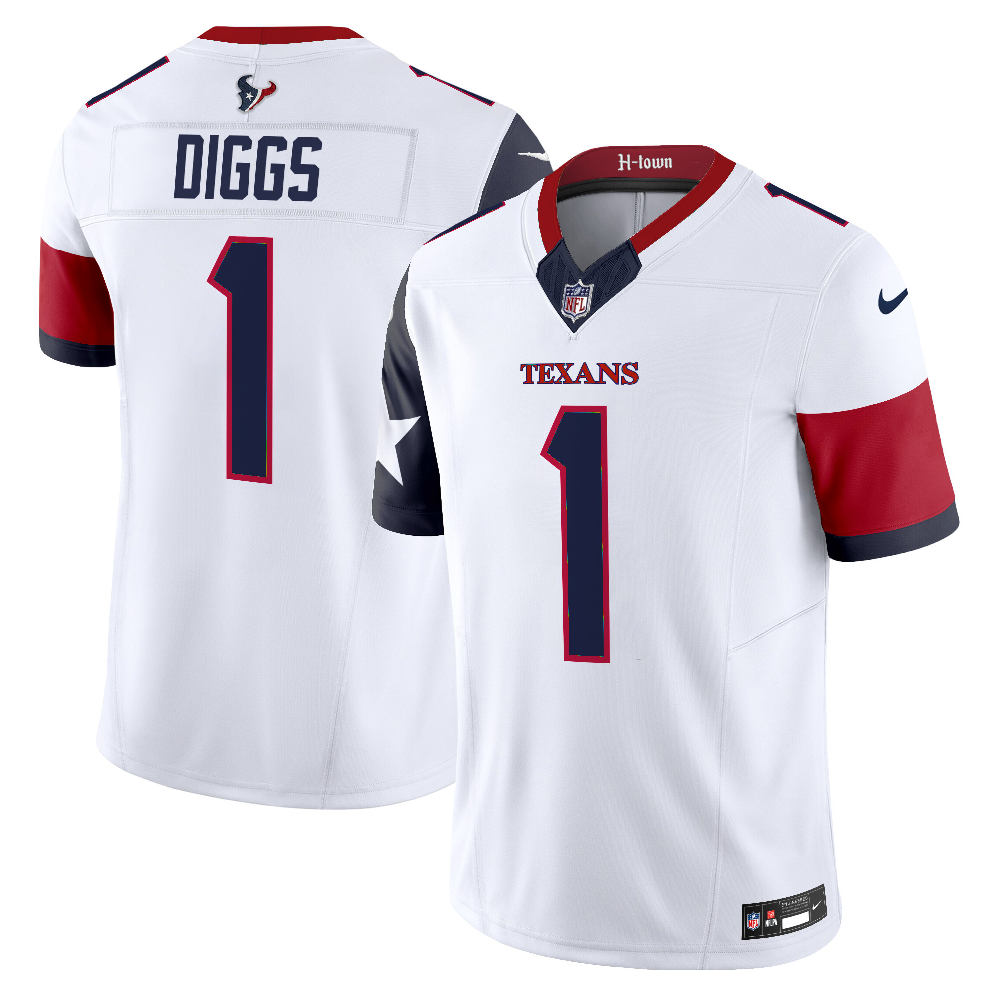 Men's Houston Texans 2024 Vapor Limited Jersey V5 - All Stitched - Image 30
