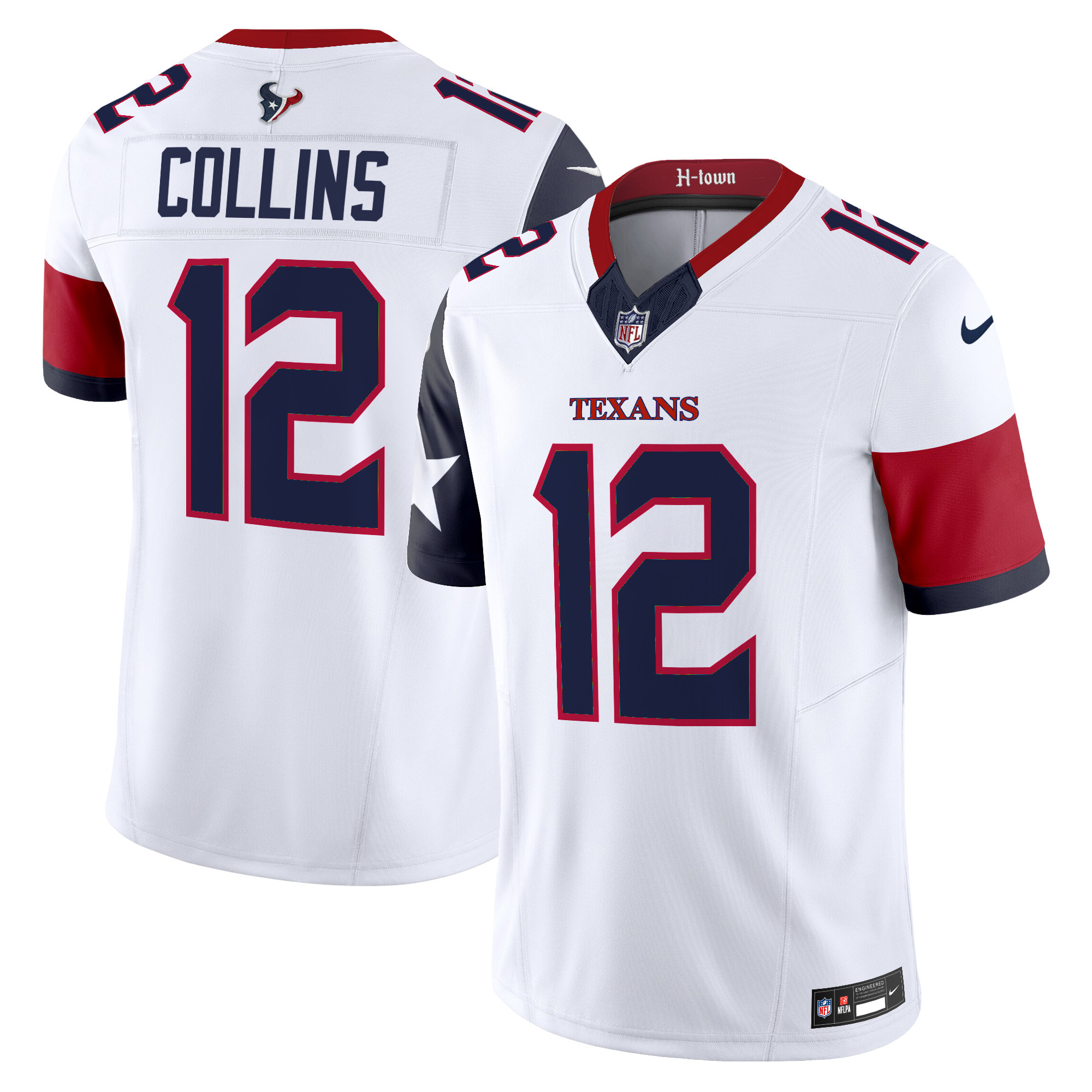 Men's Houston Texans 2024 Vapor Limited Jersey V5 - All Stitched - Image 29