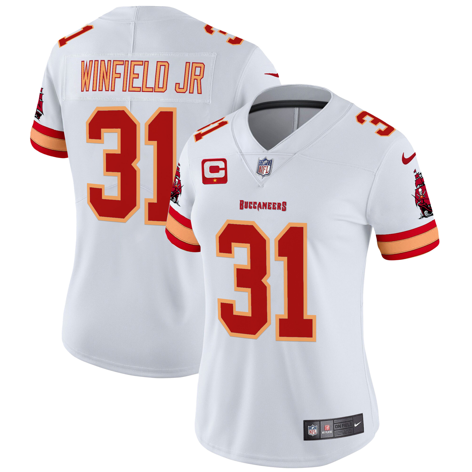 Women's Buccaneers Throwback Vapor Limited Jersey V3 - All Stitched - Image 20