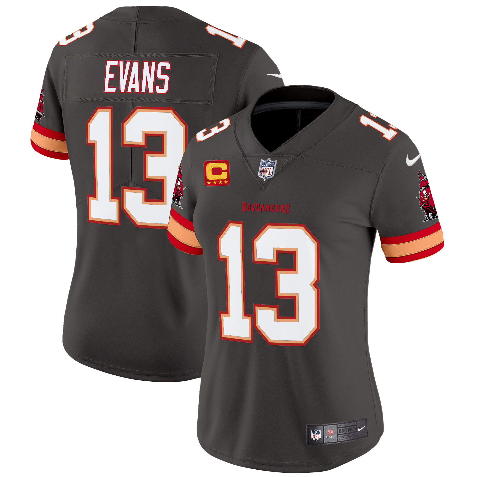 Women's Buccaneers Throwback Vapor Limited Jersey V3 - All Stitched - Image 24