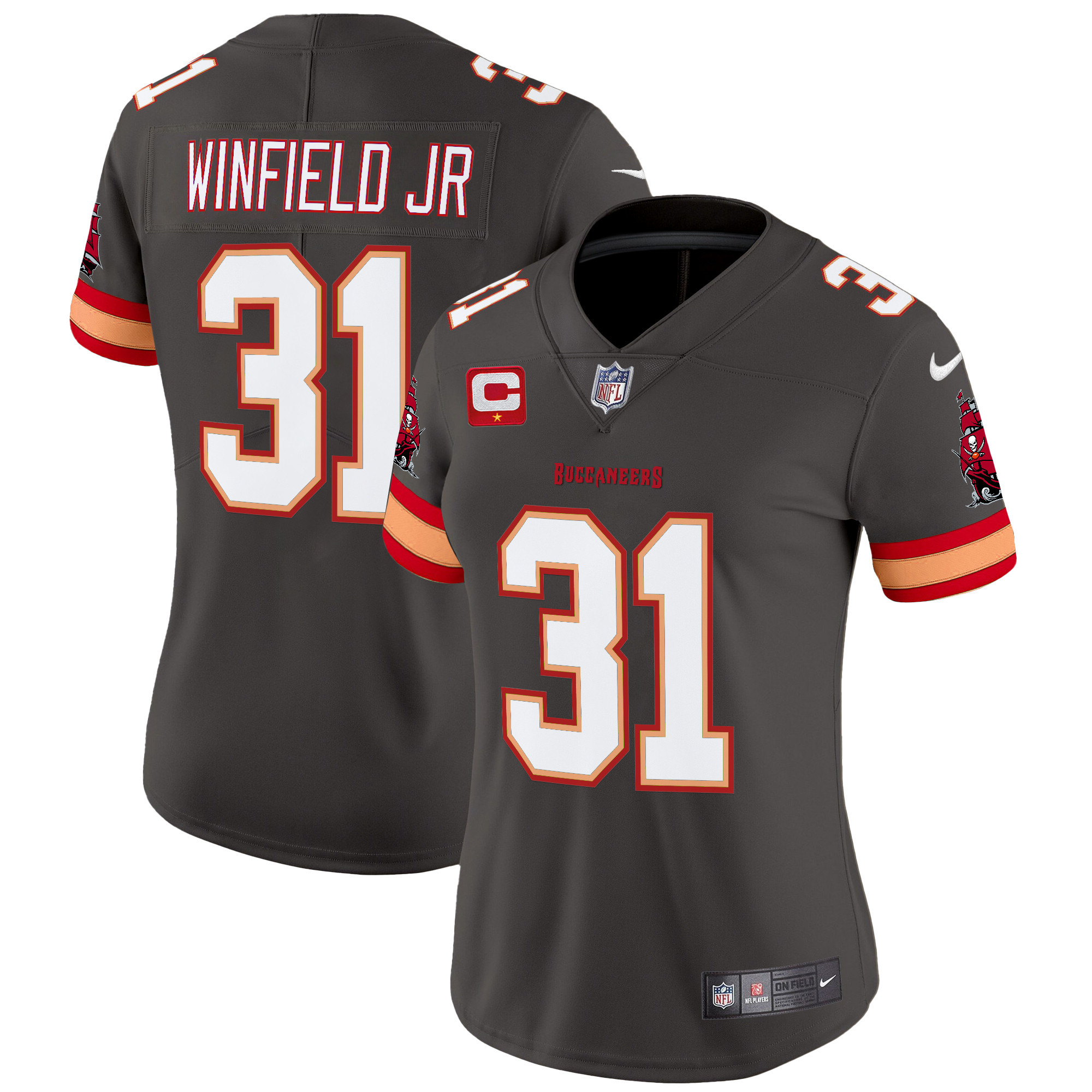Women's Buccaneers Throwback Vapor Limited Jersey V3 - All Stitched - Image 27