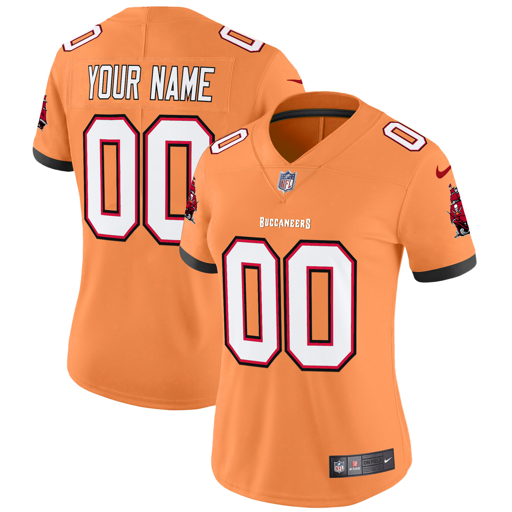 Buccaneers Throwback Vapor Limited Custom Jersey V3 - All Stitched - Image 5