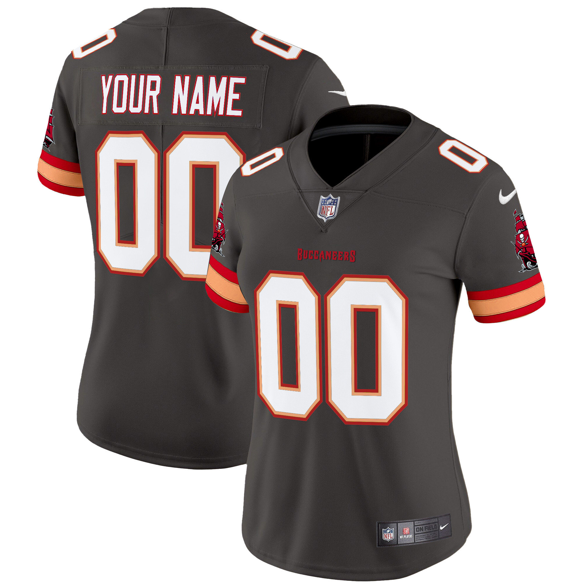 Buccaneers Throwback Vapor Limited Custom Jersey V3 - All Stitched - Image 8