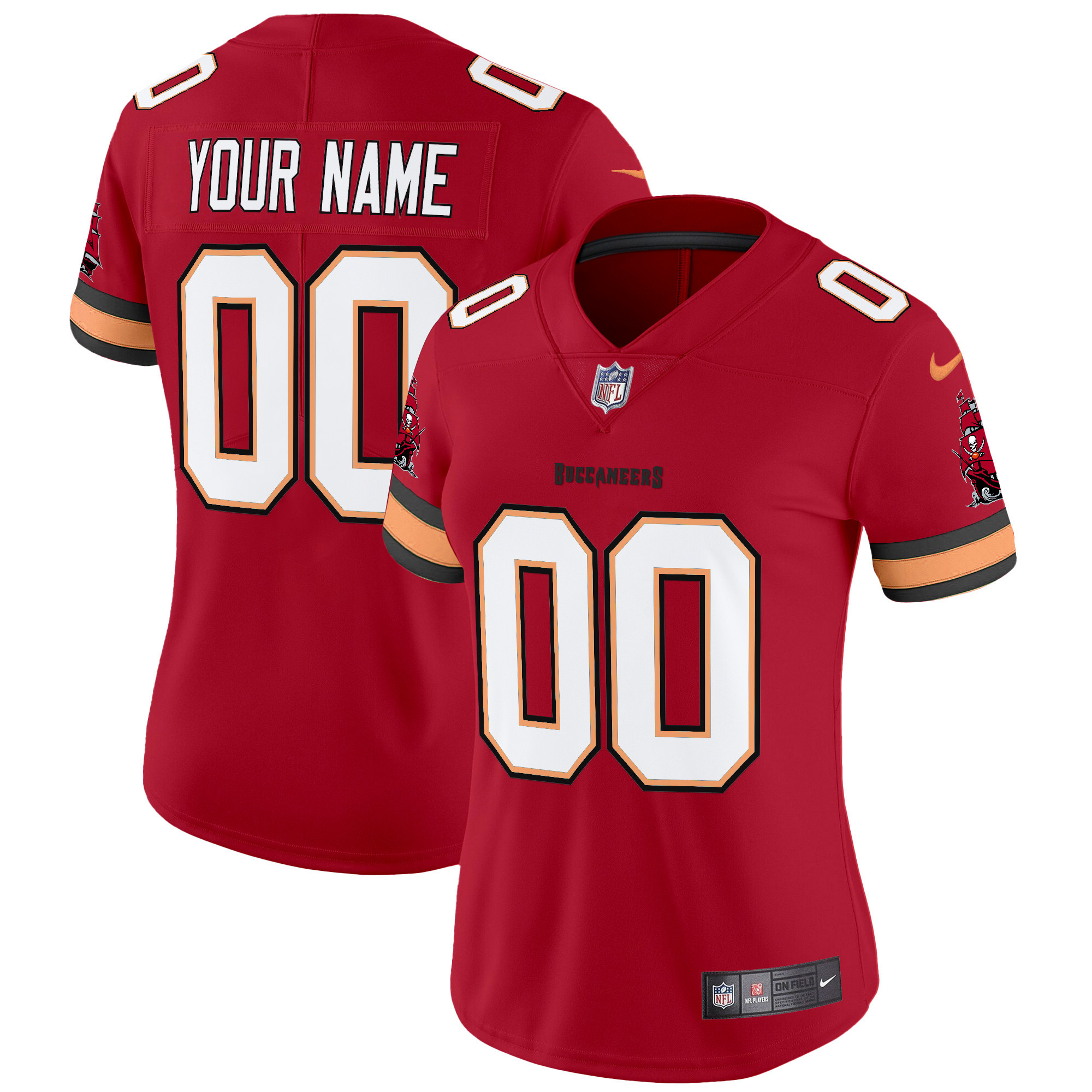 Buccaneers Throwback Vapor Limited Custom Jersey V3 - All Stitched - Image 6