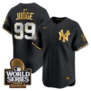 Men's Yankees 2024 World Series Vapor Premier Limited Jersey - All Stitched