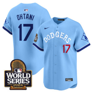 Men's Dodgers Tribute 2024 World Series Vapor Premier Limited Jersey - All Stitched
