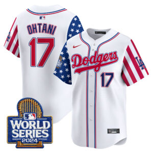 Men's Dodgers American Style 2024 World Series Vapor Premier Limited Jersey - All Stitched
