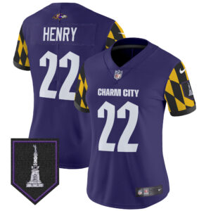 Women's Ravens City Edition Patch Vapor Limited Jersey - All Stitched