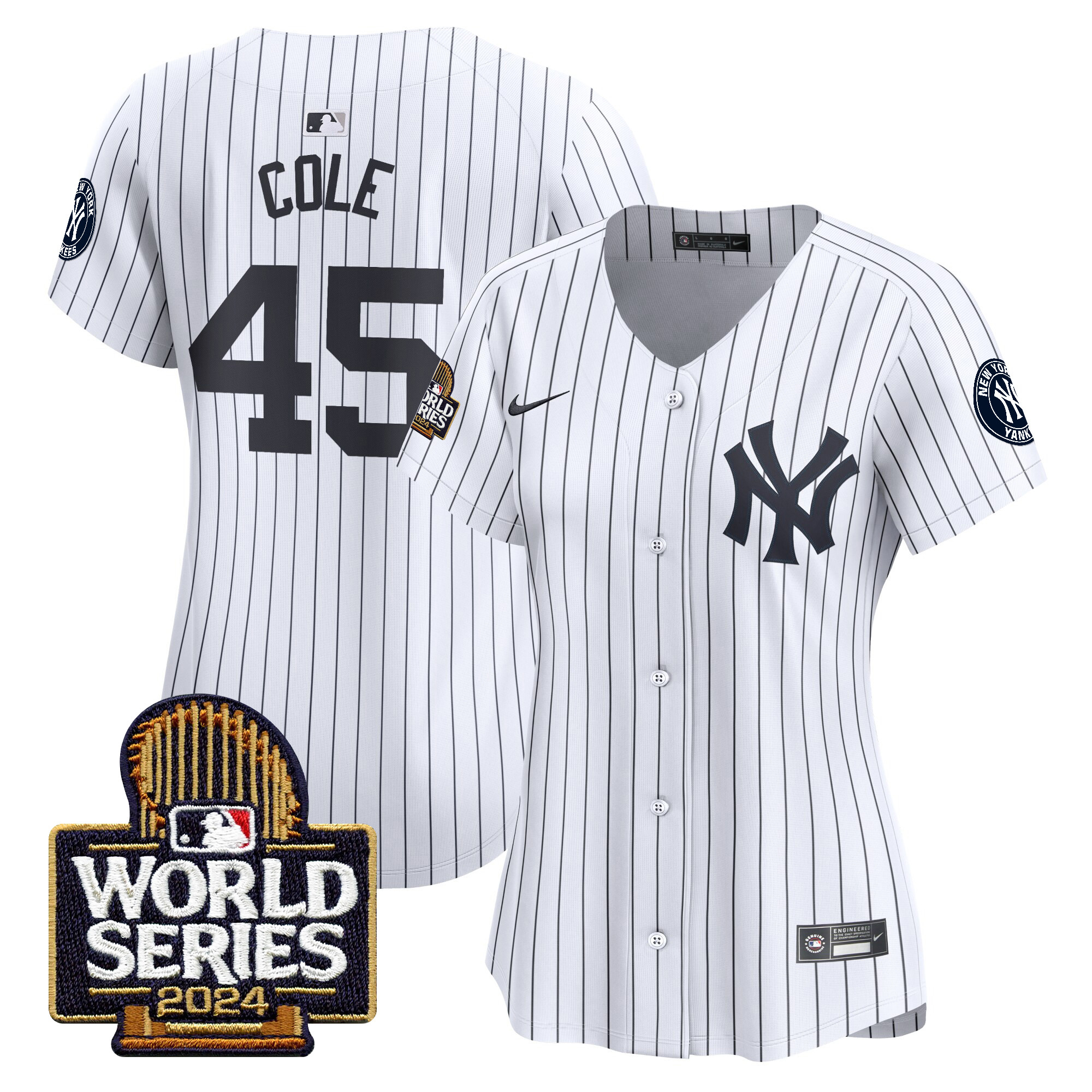 Women's Yankees 2024 World Series Vapor Premier Limited Jersey - All Stitched - Image 21