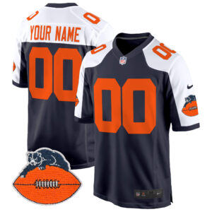 Chicago Bears Throwback Game Custom Jersey - All Stitched