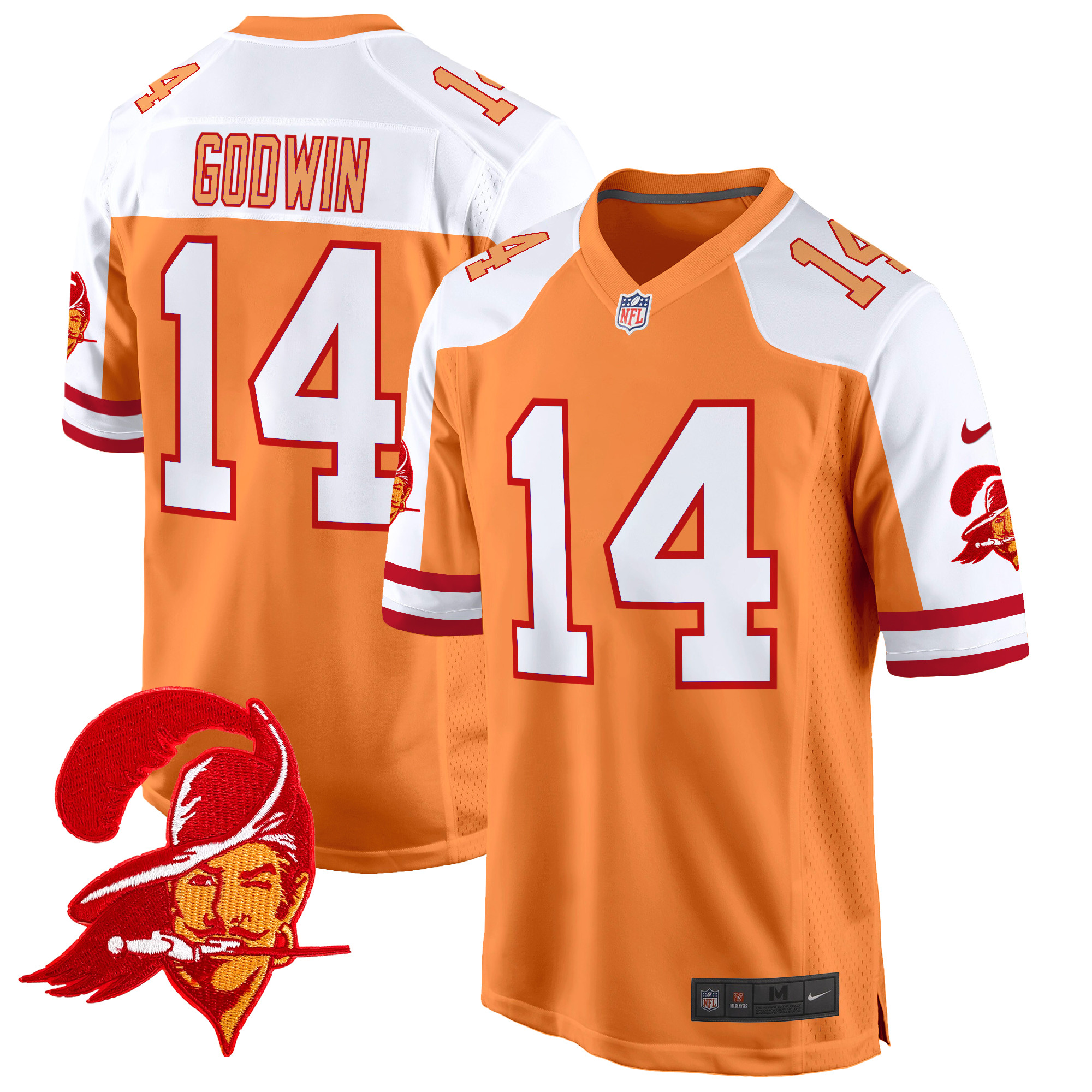 Men's Tampa Bay Buccaneers Throwback Game Jersey - All Stitched - Image 5