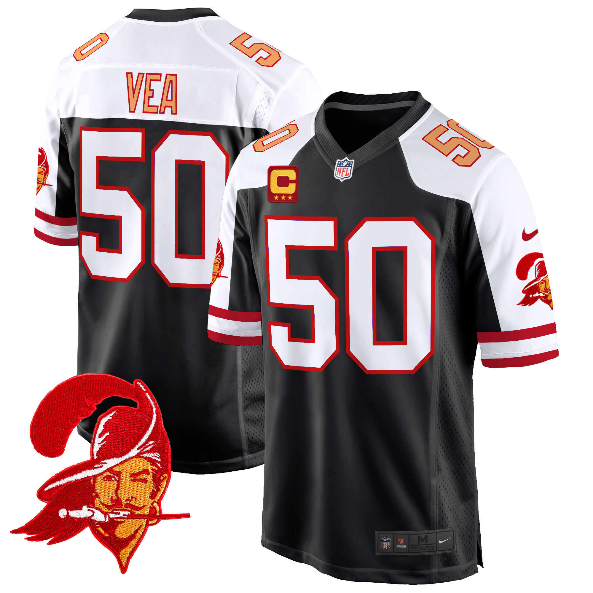 Men's Tampa Bay Buccaneers Throwback Game Jersey - All Stitched - Image 13