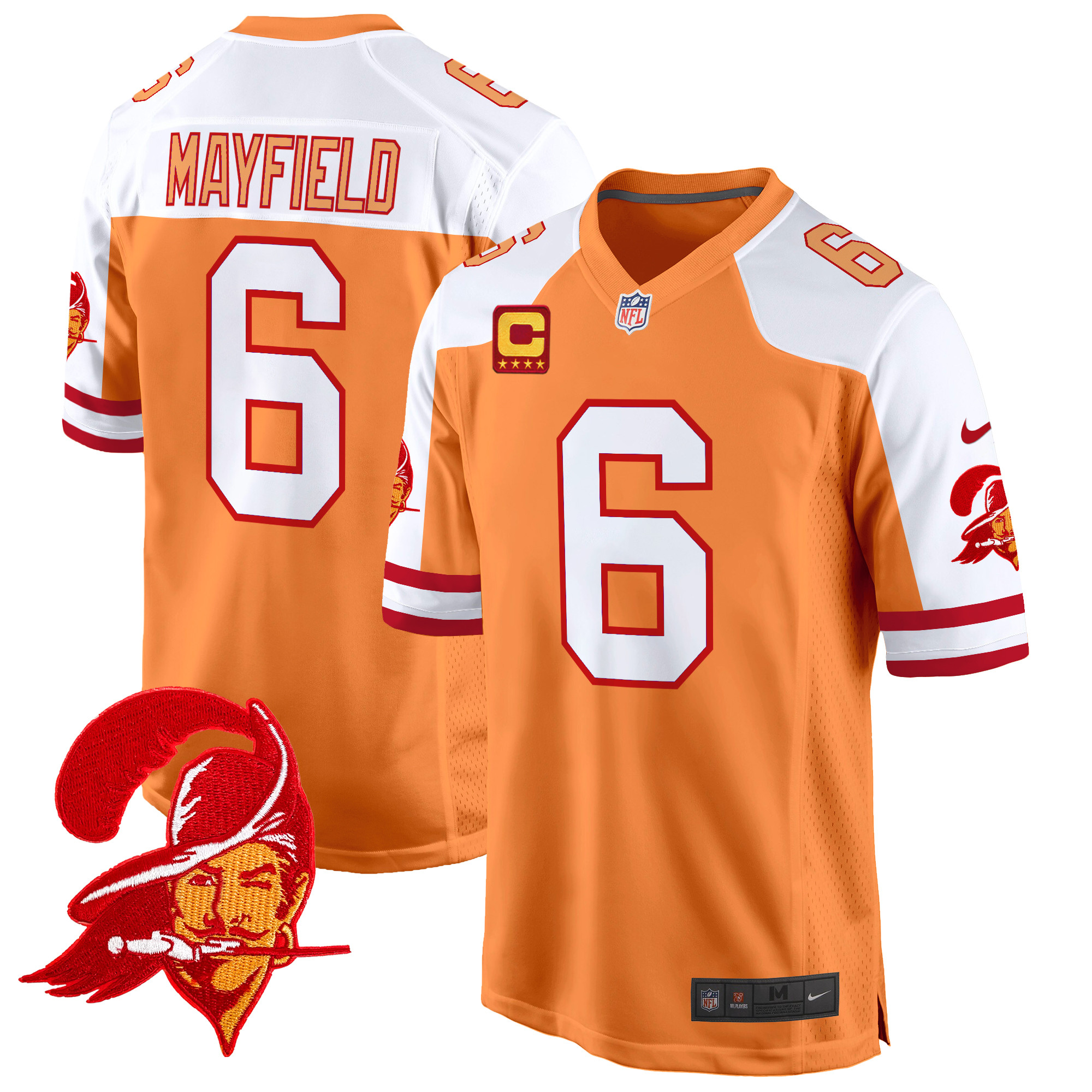 Men's Tampa Bay Buccaneers Throwback Game Jersey - All Stitched - Image 2