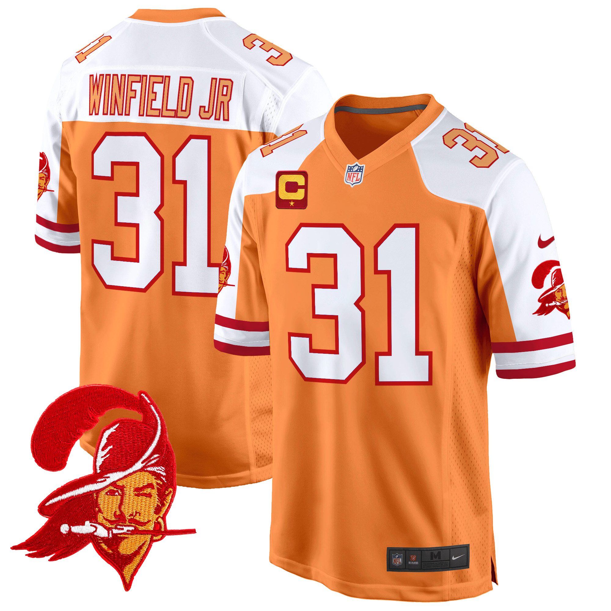 Men's Tampa Bay Buccaneers Throwback Game Jersey - All Stitched - Image 7