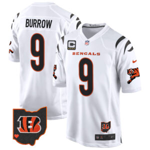 Men's Cincinnati Bengals 2024 Game Jersey - All Stitched