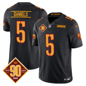Men's Washington Commanders 90th Anniversary Vapor Limited Jersey V4 - All Stitched