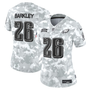 Women's Philadelphia Eagles 2024 Salute to Service Vapor Limited Jersey - All Stitched