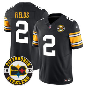 Men's Steelers 2024 Vapor Limited Jersey - Est 1933 Patch - All Stitched
