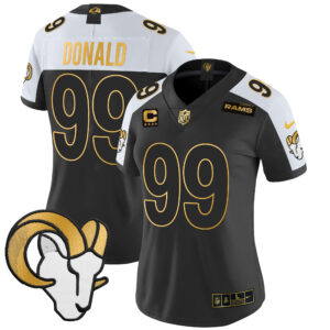 Women's Los Angeles Rams 2024 Gold Vapor Limited Jersey - All Stitched