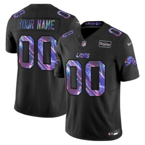 Detroit Lions 2024 Crucial Catch Vapor Limited Custom Jersey - All Stitched