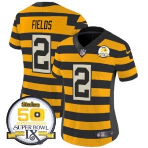Women's Pittsburgh Steelers Throwback 2024 Vapor Limited Jersey - All Stitched