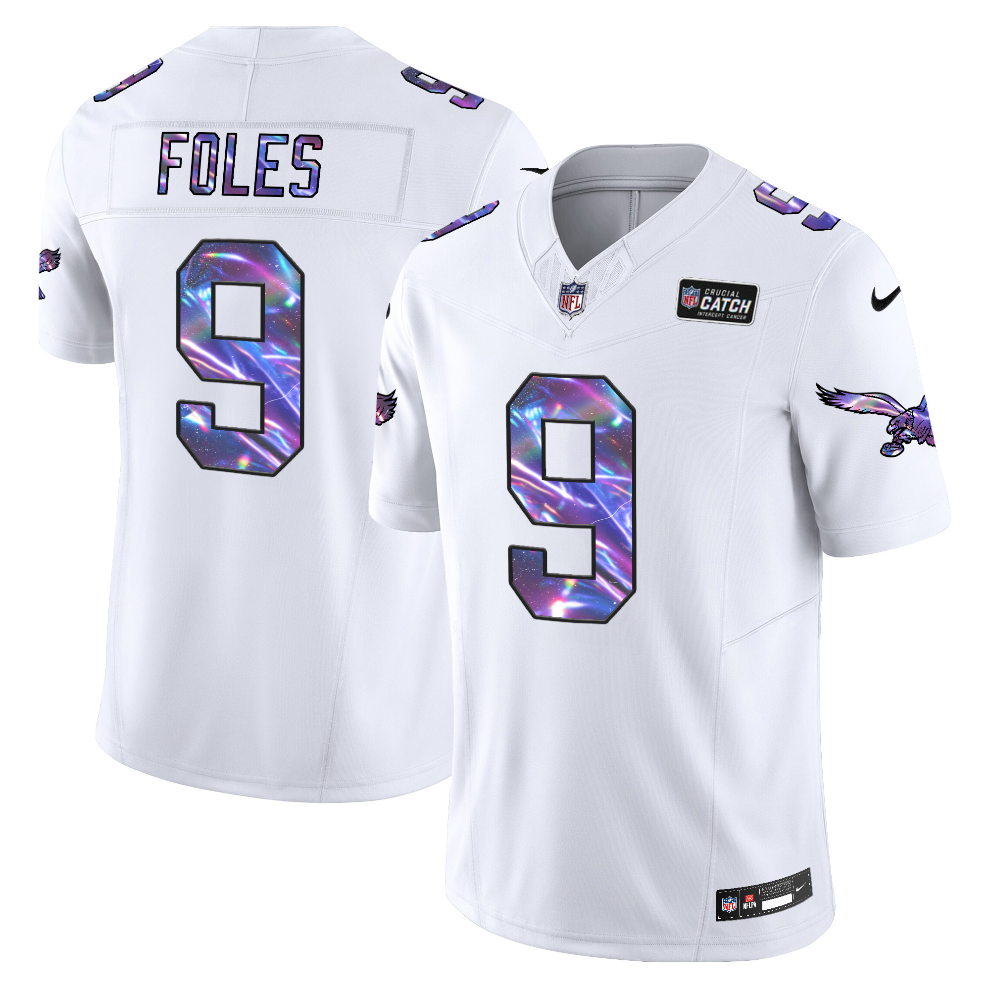 Men's Eagles 2024 Crucial Catch Vapor Limited Jersey - All Stitched - Image 18