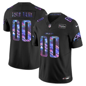 Eagles 2024 Crucial Catch Vapor Limited Custom Jersey V2 - All Stitched
