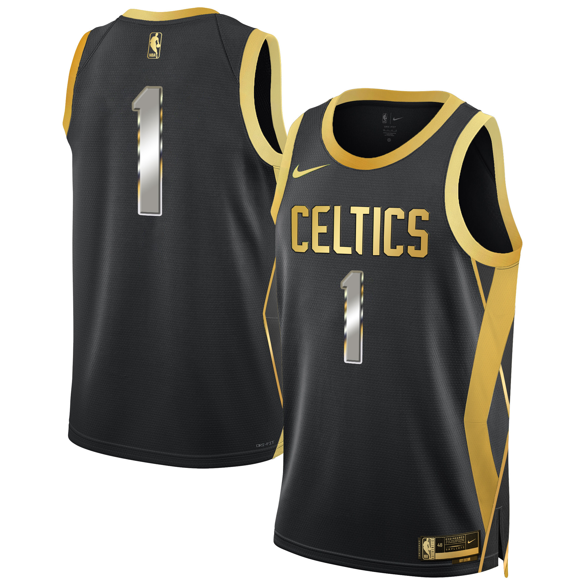 Men's Boston Celtics 2024/25 City Edition Swingman Jersey - All Stitched - Image 8