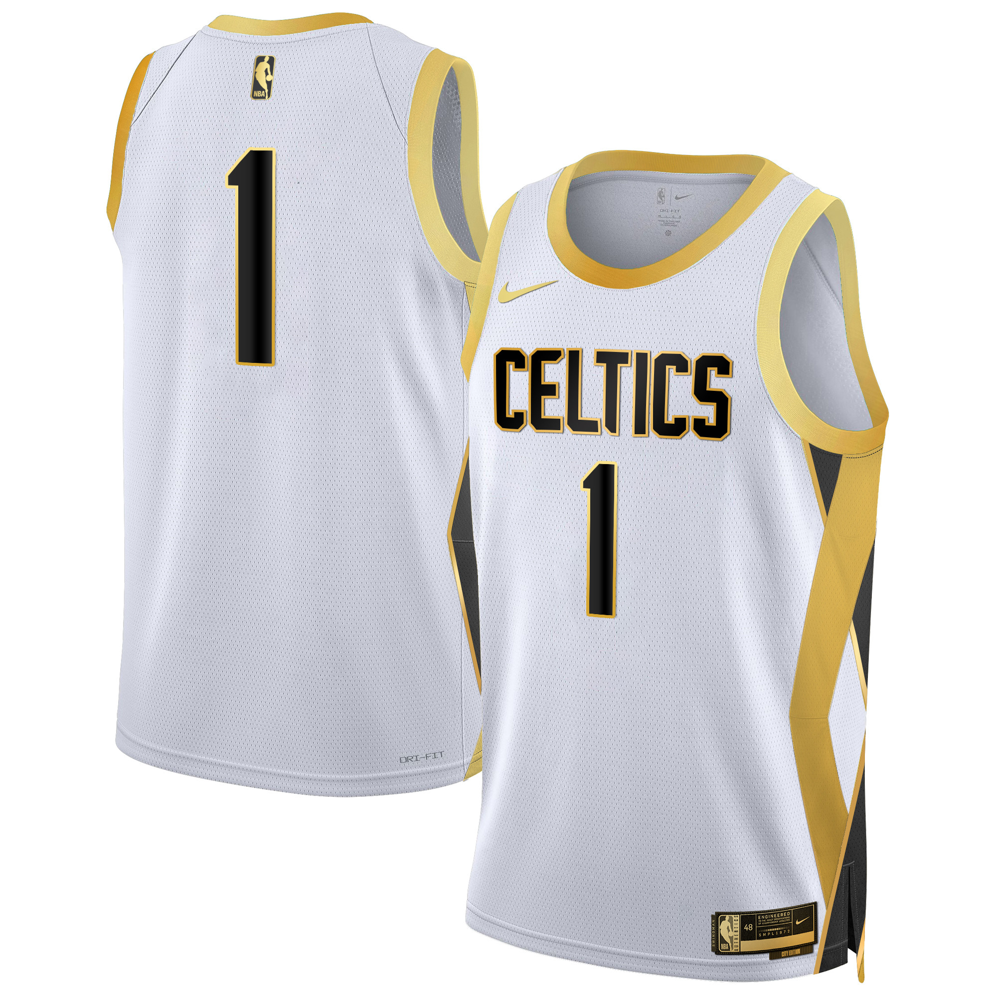 Men's Boston Celtics 2024/25 City Edition Swingman Jersey - All Stitched - Image 16