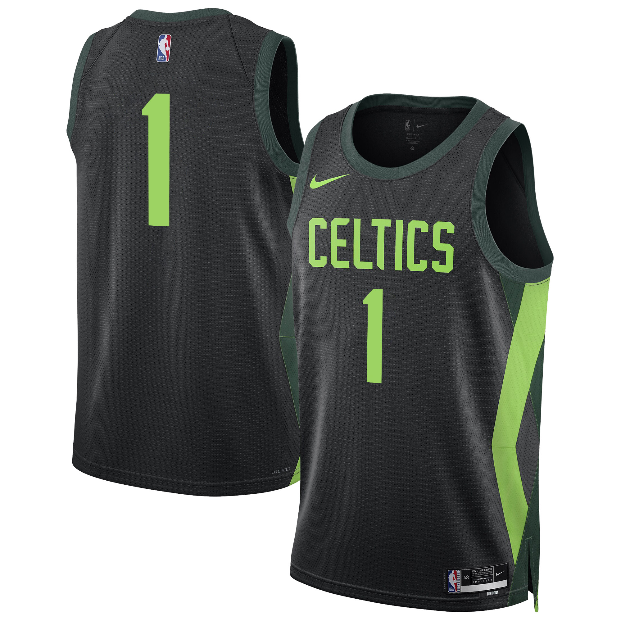 Men's Boston Celtics 2024/25 City Edition Swingman Jersey - All Stitched - Image 24