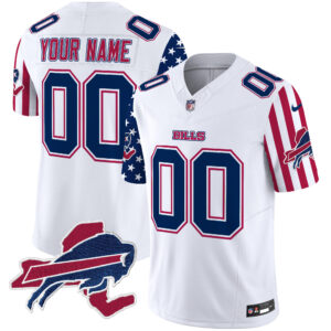 Bills American Style Vapor Limited Custom Jersey V2 - All Stitched