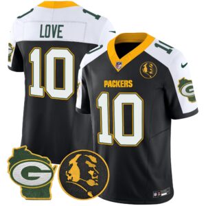 Men's Packers John Madden & Home Patch Vapor Limited Jersey - All Stitched