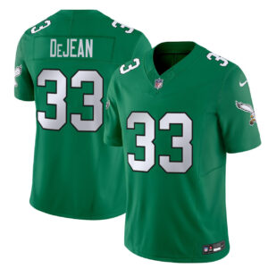 Cooper DeJean Philadelphia Eagles Kelly Green Jersey - All Stitched
