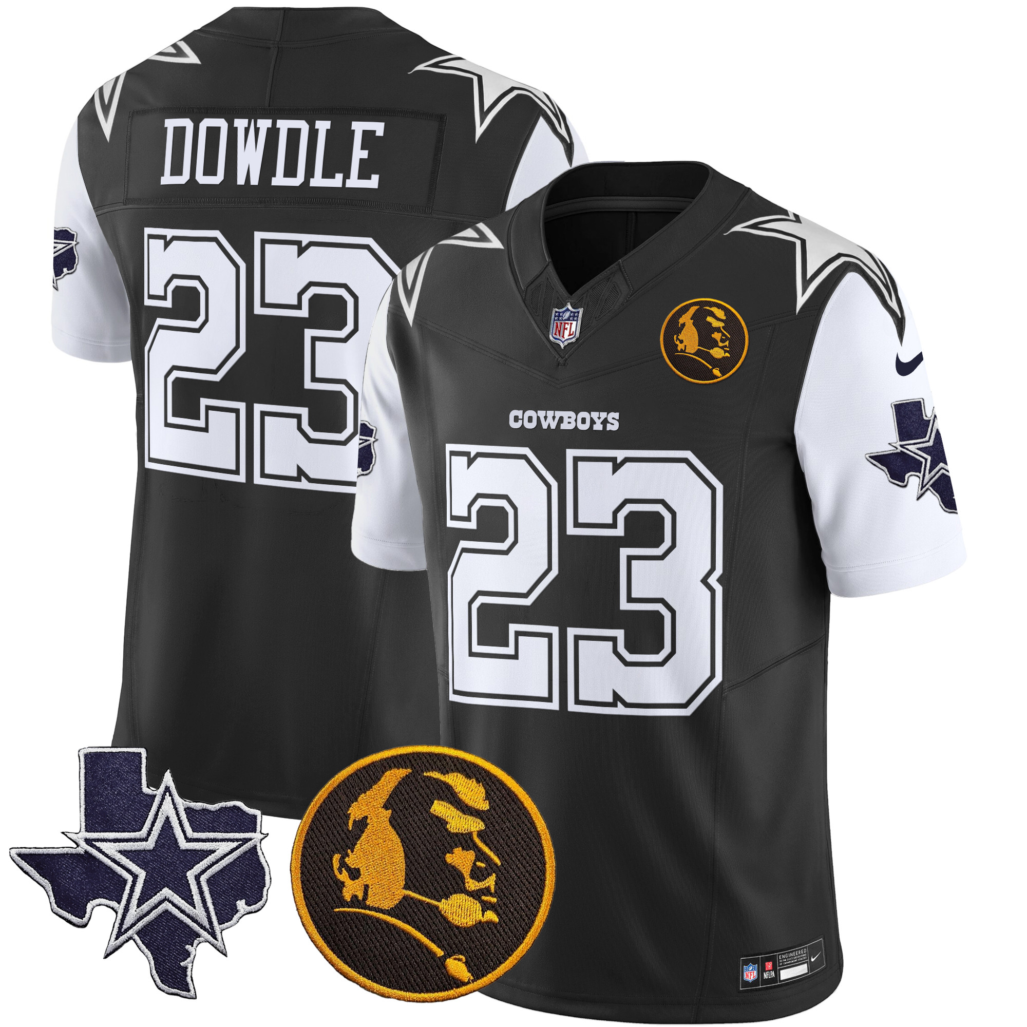Men's Cowboys Texas & John Madden Patch Vapor Limited Jersey - All Stitched - Image 26