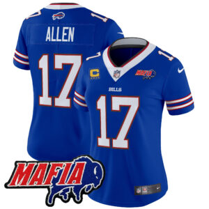 Women's Buffalo Bills 2025 Bills Mafia Patch Vapor Limited Jersey - All Stitched