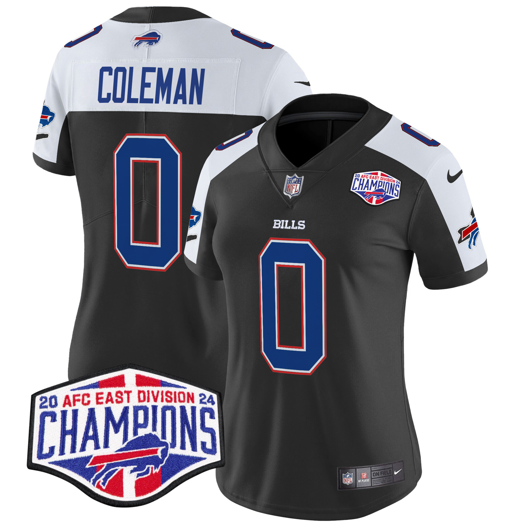Women's Bills 2024 AFC East Division Champions Vapor Limited Jersey - All Stitched - Image 41