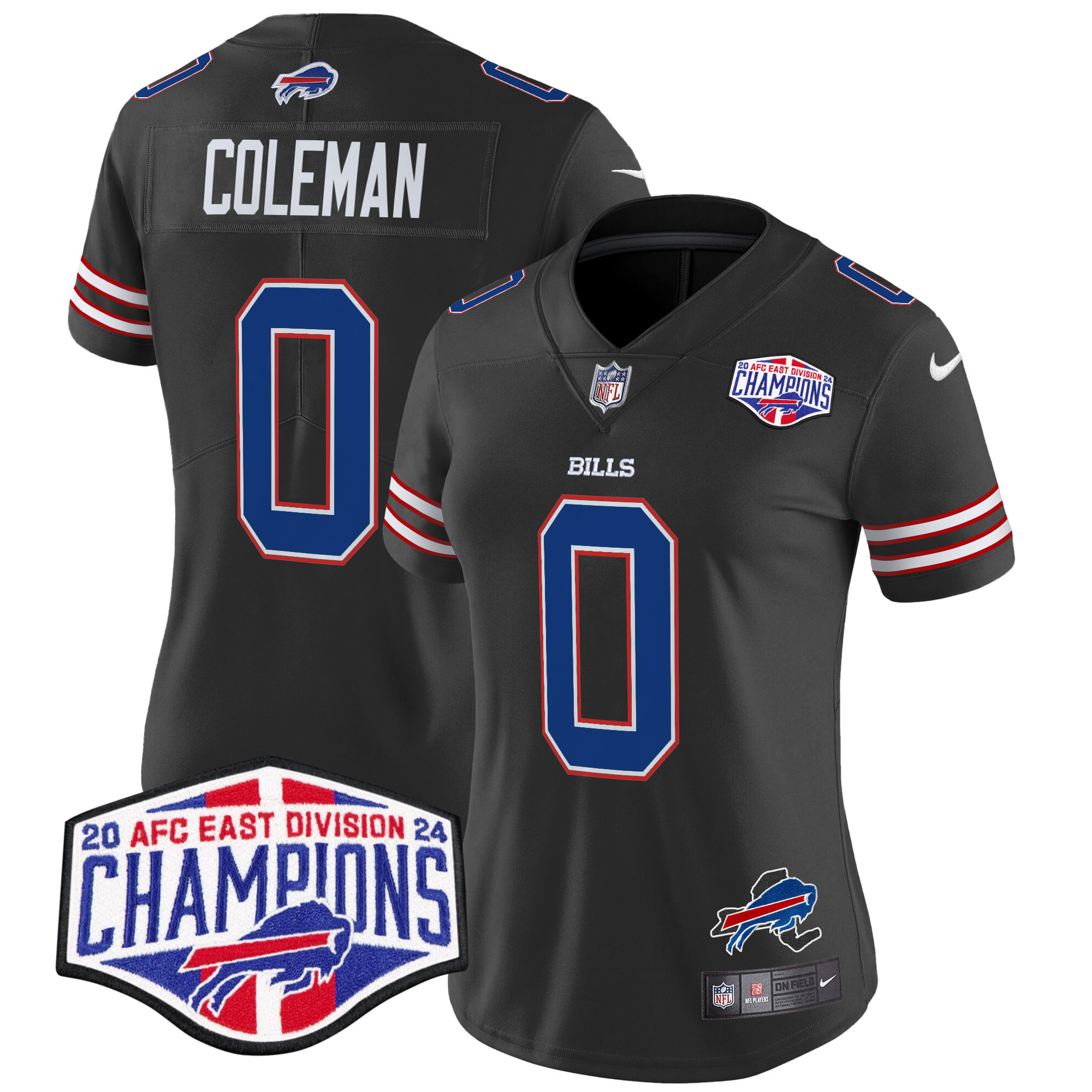 Women's Bills 2024 AFC East Division Champions Vapor Limited Jersey - All Stitched - Image 27