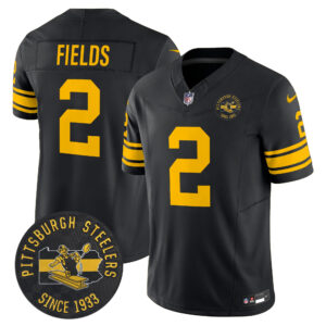 Men's Pittsburgh Steelers Throwback 1962 Vapor Limited Jersey - Est. 1933 Patch - All Stitched