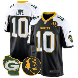 Men's Packers John Madden & Home Patch Game Jersey - All Stitched