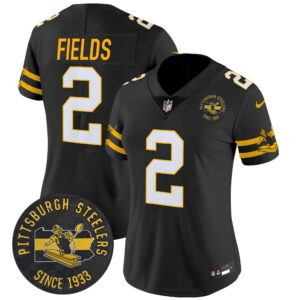 Women's Pittsburgh Steelers Throwback 1933 Patch Vapor Limited Jersey - All Stitched