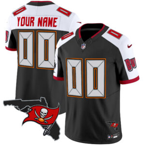 Buccaneers Florida Patch Vapor Limited Custom Jersey V2 - All Stitched