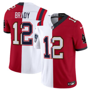 Tom Brady Split Vapor Limited Jersey - All Stitched