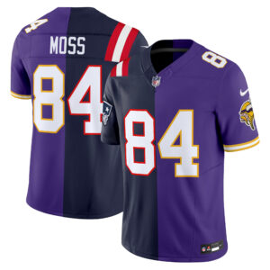 Randy Moss Split Vapor Limited Jersey - All Stitched
