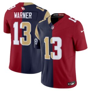 Kurt Warner Split Vapor Limited Jersey - All Stitched
