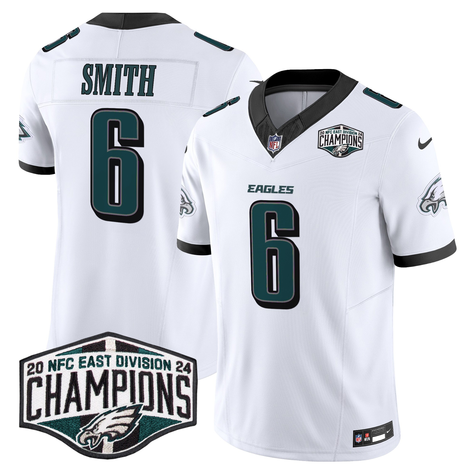 Men's Eagles 2024 NFC East Division Champions Vapor Limited Jersey - All Stitched - Image 14