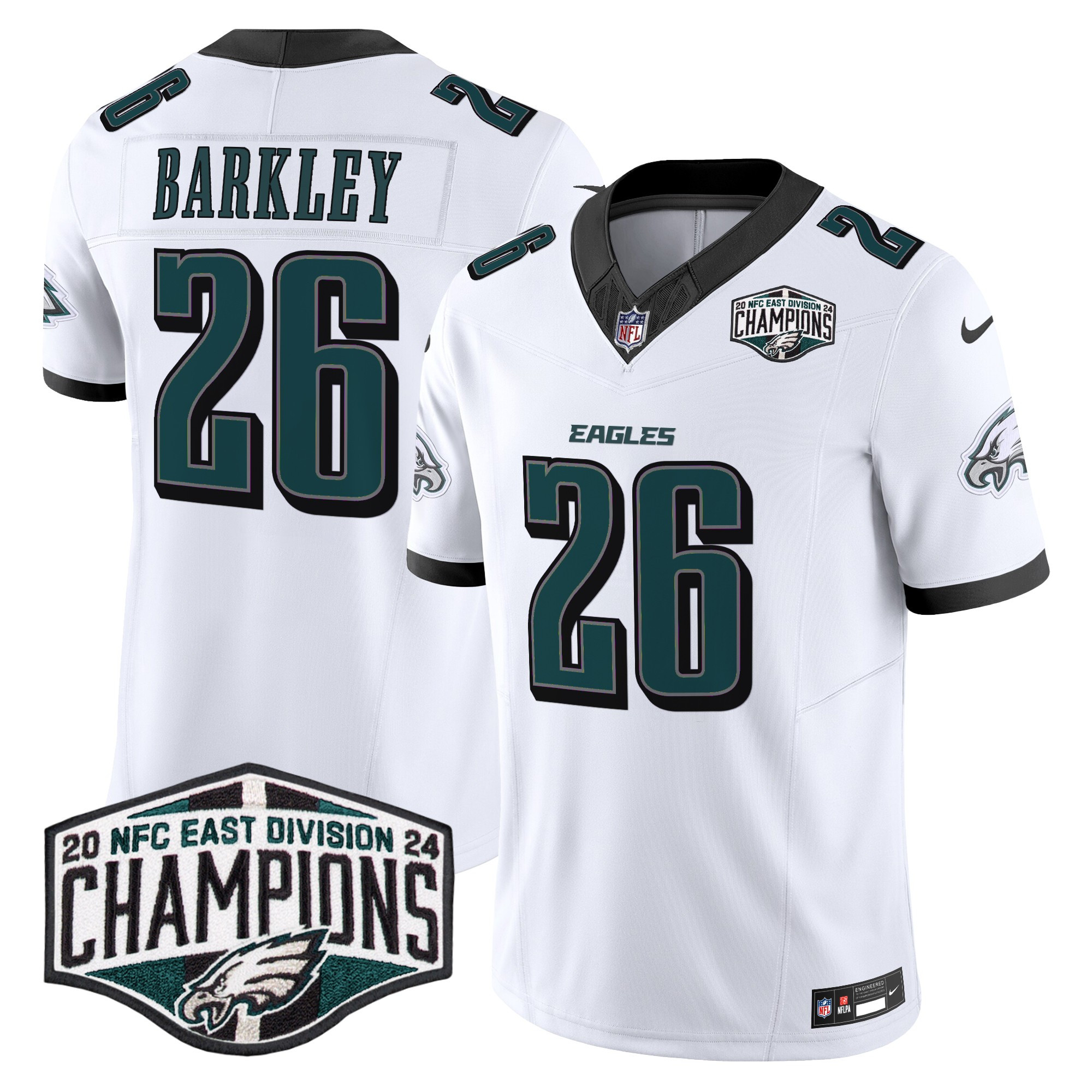 Men's Eagles 2024 NFC East Division Champions Vapor Limited Jersey - All Stitched - Image 10