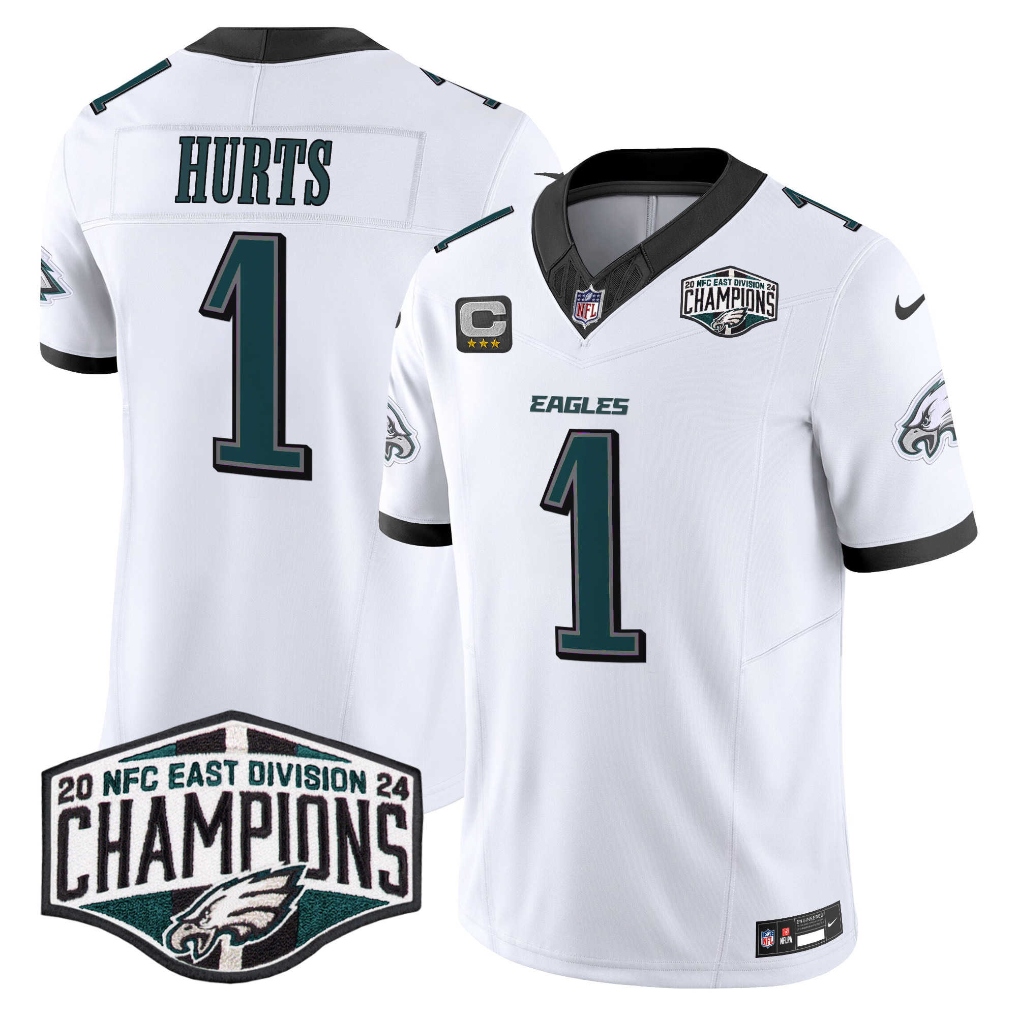 Men's Eagles 2024 NFC East Division Champions Vapor Limited Jersey - All Stitched - Image 12