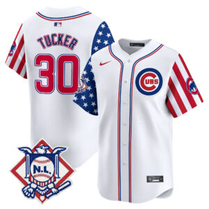 Men's Chicago Cubs 2025 Fourth of July Vapor Premier Limited Jersey V2 - All Stitched